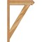 Ekena Millwork Traditional Arts & Crafts Rough Sawn Outlooker, Western Red Cedar, 6"W x 24"D x 36"H OUT06X24X36TRA03RWR - alternate 3